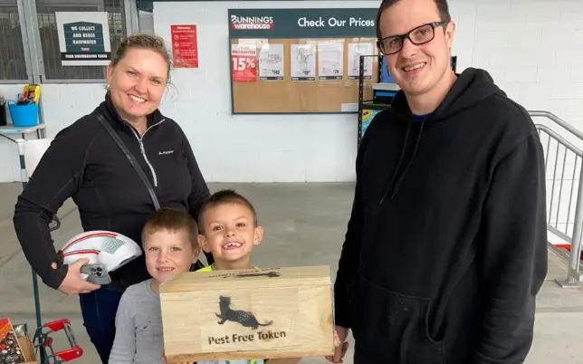 An Auckland family Innovating for New Zealand's native birds