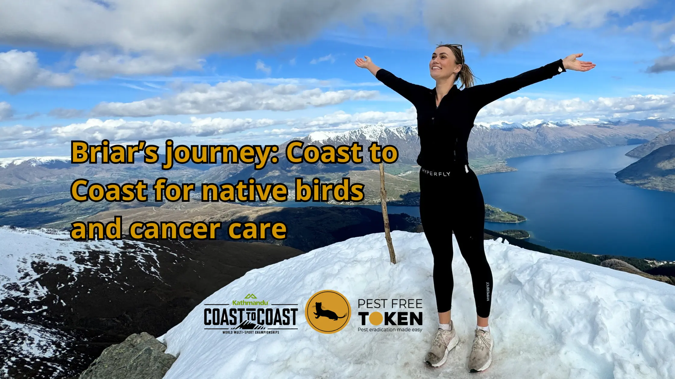 Pest Free Token blog Briar Whaitiri Coast to Coast 1