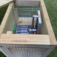 Doc 200 Rat/Stoat trap end view